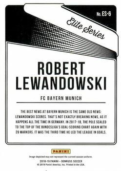 2018-19 Donruss - Elite Series #ES-6 Robert Lewandowski Back