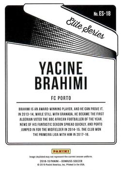 2018-19 Donruss - Elite Series #ES-18 Yacine Brahimi Back