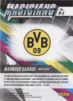 2018-19 Donruss - Magicians Gold #M-8 Mahmoud Dahoud Back