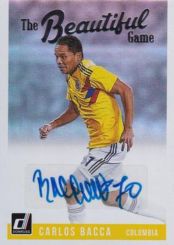 2018-19 Donruss - The Beautiful Game Autographs #BG-CBA Carlos Bacca Front