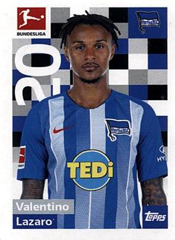 2018-19 Topps Bundesliga Offizielle Sticker Kollektion #29 Valentino Lazaro Front