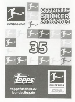 2018-19 Topps Bundesliga Offizielle Sticker Kollektion #35 Jiri Pavlenka Back