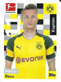 2018-19 Topps Bundesliga Offizielle Sticker Kollektion #61 Marco Reus Front