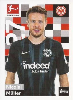 2018-19 Topps Bundesliga Offizielle Sticker Kollektion #89 Nicolai Müller Front