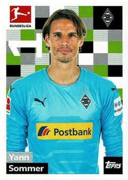 2018-19 Topps Bundesliga Offizielle Sticker Kollektion #185 Yann Sommer Front