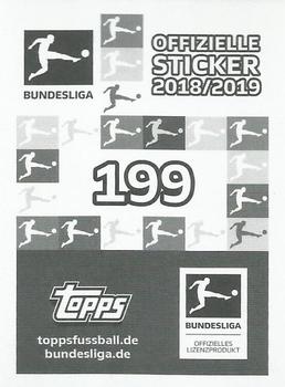 TOPPS Bundesliga 2018/2019 Sticker 199 Logo FC Bayern München 