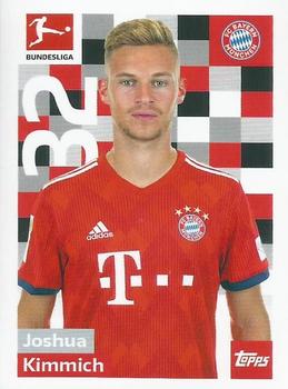 2018-19 Topps Bundesliga Offizielle Sticker Kollektion #204 Joshua Kimmich Front