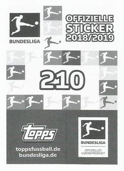 2018-19 Topps Bundesliga Offizielle Sticker Kollektion #210 Thomas Müller Back