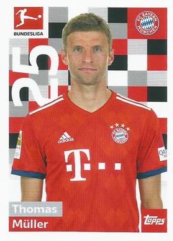 2018-19 Topps Bundesliga Offizielle Sticker Kollektion #210 Thomas Müller Front
