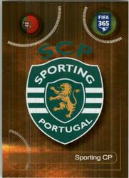 2017 Panini FIFA 365 Stickers #37 Sporting Clube de Portugal logo Front