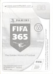 2017 Panini FIFA 365 Stickers #88 Sergio Asenjo Back