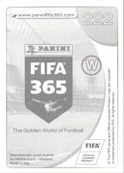 2017 Panini FIFA 365 Stickers #222 Adama Traore Back