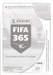 2017 Panini FIFA 365 Stickers #224 Renato Steffen Back