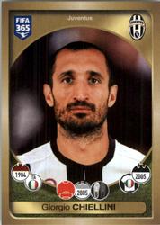 2017 Panini FIFA 365 Stickers #232 Giorgio Chiellini Front