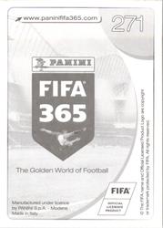 2017 Panini FIFA 365 Stickers #271 Carlos Bacca Back