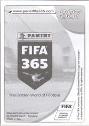 2017 Panini FIFA 365 Stickers #337 Eric Maxim Choupo-Moting Back