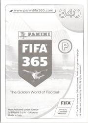 2017 Panini FIFA 365 Stickers #340 Jakub Rzezniczak Back