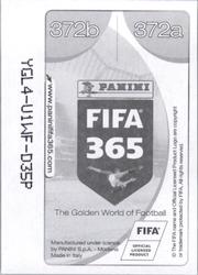 2017 Panini FIFA 365 Stickers #372a / 372b Oleg Shatov / Toni Kroos Back