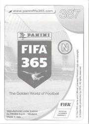 2017 Panini FIFA 365 Stickers #387 Mihai Pintilii Back