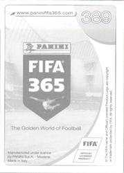 2017 Panini FIFA 365 Stickers #389 Adrian Popa Back