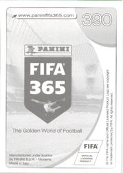 2017 Panini FIFA 365 Stickers #390 Sulley Muniru Back