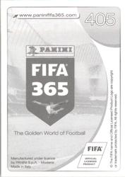2017 Panini FIFA 365 Stickers #405 Volkan Sen Back