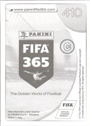 2017 Panini FIFA 365 Stickers #410 Vasili Berezutski Back