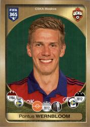 2017 Panini FIFA 365 Stickers #416 Pontus Wernbloom Front