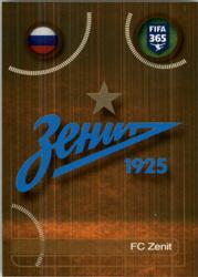 2017 Panini FIFA 365 Stickers #427 Zenit St. Petersburg logo Front