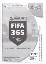 2017 Panini FIFA 365 Stickers #434 Aleksandr Kokorin Back