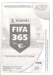 2017 Panini FIFA 365 Stickers #437 Sabri Raheel Back