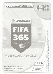 2017 Panini FIFA 365 Stickers #449 Amr Gamal Back