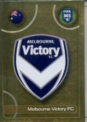 2017 Panini FIFA 365 Stickers #455 Melbourne Victory logo Front