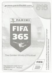 2017 Panini FIFA 365 Stickers #516 Justo Villar Back