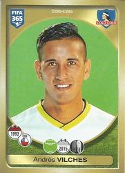 2017 Panini FIFA 365 Stickers #528 Andres Vilches Front