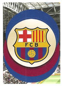 2019 Panini FIFA 365 (Blue Back) #6 FC Barcelona Logo Front