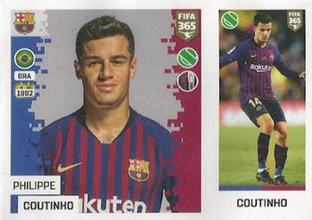 2019 Panini FIFA 365 (Blue Back) #70 Philippe Coutinho Front