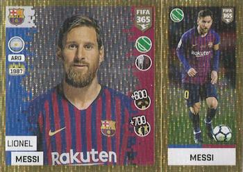 2019 Panini FIFA 365 (Blue Back) #72 Lionel Messi Front