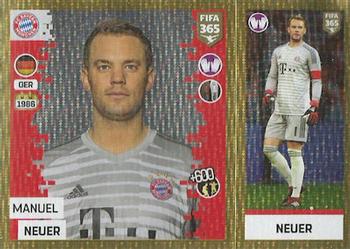 2019 Panini FIFA 365 (Blue Back) #138 Manuel Neuer Front