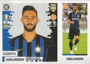 2019 Panini FIFA 365 (Blue Back) #194 Roberto Gagliardini Front