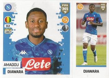 2019 Panini FIFA 365 (Blue Back) #224 Amadou Diawara Front