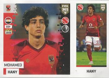 2019 Panini FIFA 365 (Blue Back) #335 Mohamed Hany Front