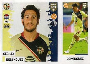 2019 Panini FIFA 365 (Blue Back) #354 Cecilio Domínguez Front