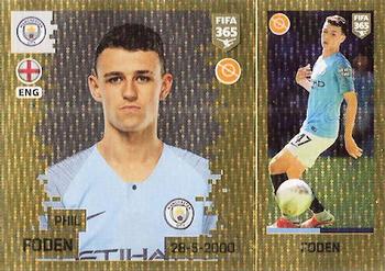 2019 Panini FIFA 365 (Blue Back) #446 Phil Foden Front