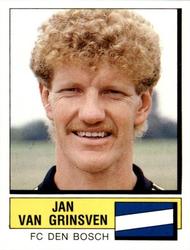 1987-88 Panini Voetbal 88 Stickers #45 Jan van Grinsven Front