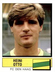 1987-88 Panini Voetbal 88 Stickers #72 Heini Otto Front
