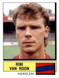 1987-88 Panini Voetbal 88 Stickers #166 Rini van Roon Front