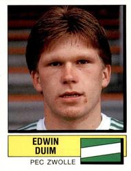 1987-88 Panini Voetbal 88 Stickers #177 Edwin Duim Front