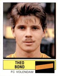 1987-88 Panini Voetbal 88 Stickers #281 Theo Bond Front