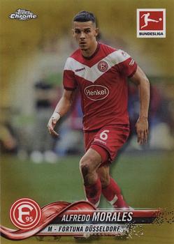 2018-19 Topps Chrome Bundesliga - Gold #53 Alfredo Morales Front